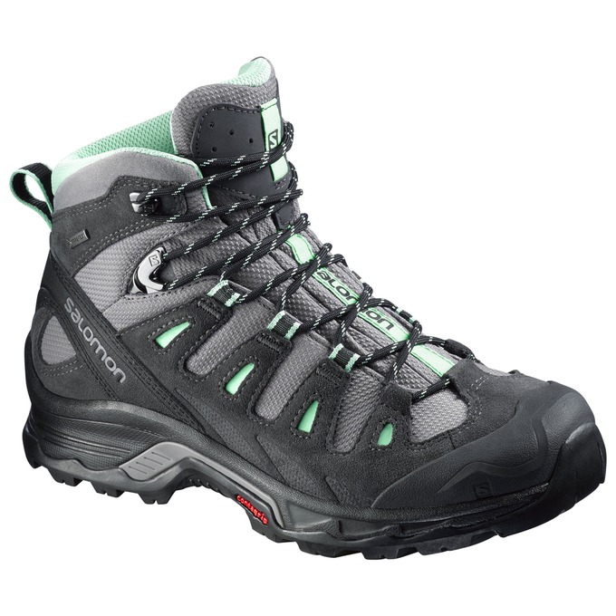 Botas De Montaña Salomon Mujer Negras / Plateadas - Salomon Argentina QUEST PRIME GTX® W ,062149-PHO